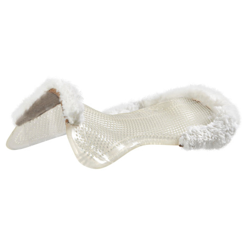 ACAVALLO CLASSIC GEL PAD CUT OUT 1/2 SHEEPSKIN EDGE