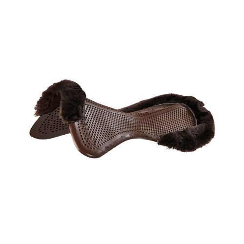 ACAVALLO CLASSIC GEL PAD CUT OUT 1/2 SHEEPSKIN EDGE
