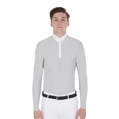 Bluza cu maneca lunga barbateasca  polo Equesttro