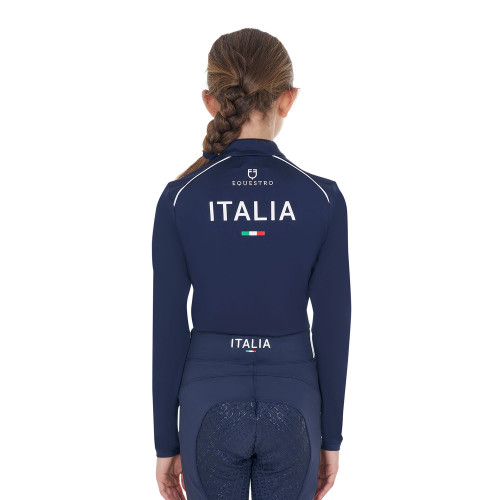 Bluza Cu Maneca Lunga De Antrenament Unisex Equestro X Fise 