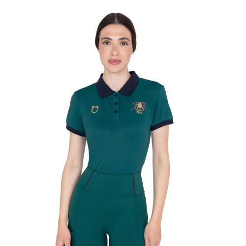 Tricou Cu 3 Nasturi Equestro X Fise 100 
