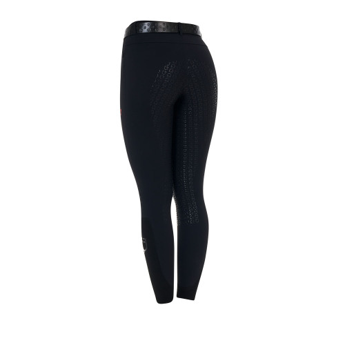 Pantaloni Pentru Echitatie Equestro RiderTechnology Full Grip 