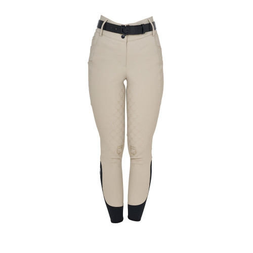 Pantaloni Cu Talie Inalta Equestro Monogram 