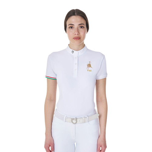 Tricou Polo De Competitie Equestro X Fise De Dama 