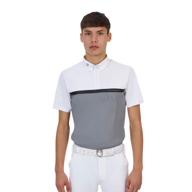 Tricou Equestro De Competitie RideTech Cu Fermoar 