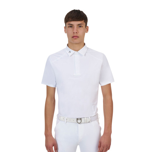 Tricou Equestro Ride Tech Cu Nasturi De Competitie 