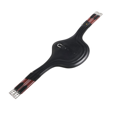 Chinga de sarituri din piele cu protectii Equestro 