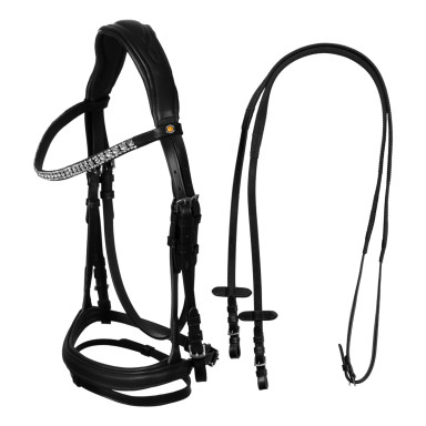 Frau Englezesc Anatomic Cu Strasuri Equestro 