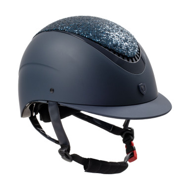 Casca de protectie pentru echitatie glitter Equestro
