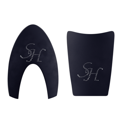 Insertie Frontala + Spate Cu Intiale Personalizabile Cu Swarosky Kep Cromo 2.0 