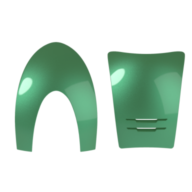 Insertie Frontala + Spate Kep Cromo 2.0 Metal 