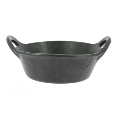 Galeata flexibila cu doua manere "Hippotonic Food Bucket Flexible Black 12L"