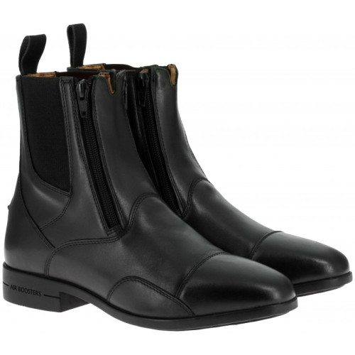 Botine Din Piele Equitheme DouZip 