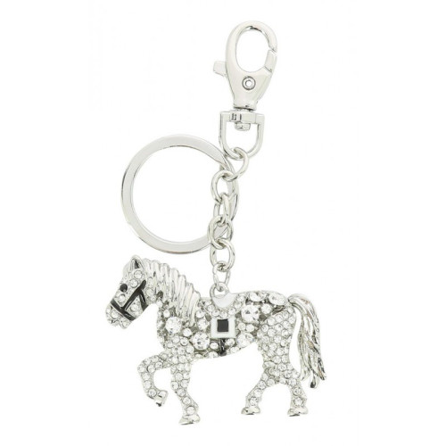 EQUI-KIDS Breloc in forma de cal, decorat cu margele de sticla