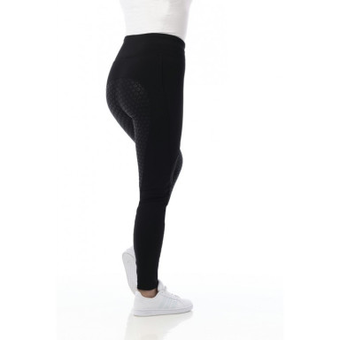 Pantaloni pentru echitatie pentru copii cu silicon complet EQUITHEME DOLOMYT PULL-ON 