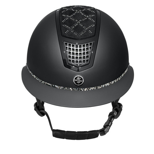 Casca De Protectie Pentru Echitatie Cu Vizor Polo FP QUANTINUM W-V SPOTLIGHT MATT