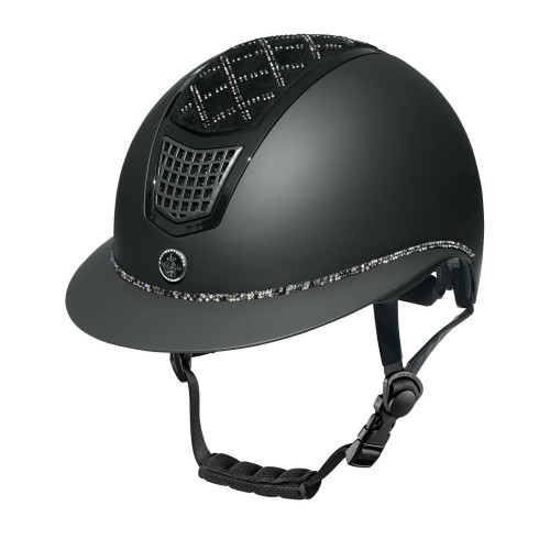 Casca De Protectie Pentru Echitatie Cu Vizor Polo FP QUANTINUM W-V SPOTLIGHT MATT