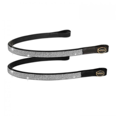 Horses White Strass Browband