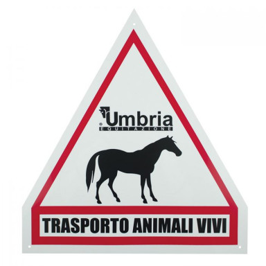 "Live Animal Transport" Sign