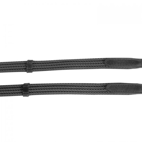 Darlogi din piele pentru evenimente cu maner de cauciuc Horses 