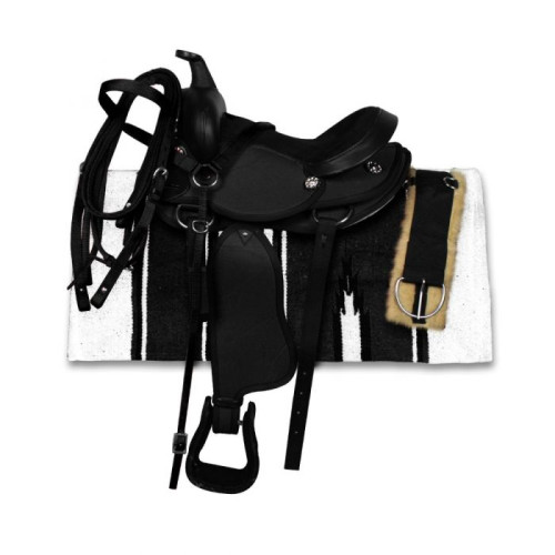 Synthetic Pony Saddle 12