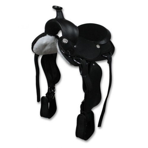 Synthetic Pony Saddle 12