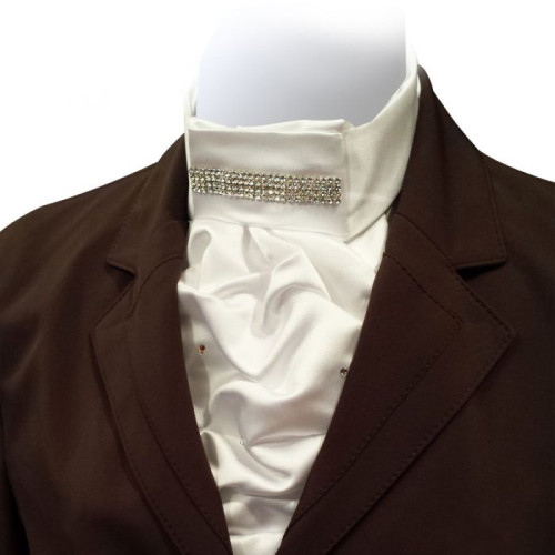 ShowQuest Contessa Plastron White