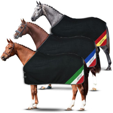 Horses Flag Fleece Rug