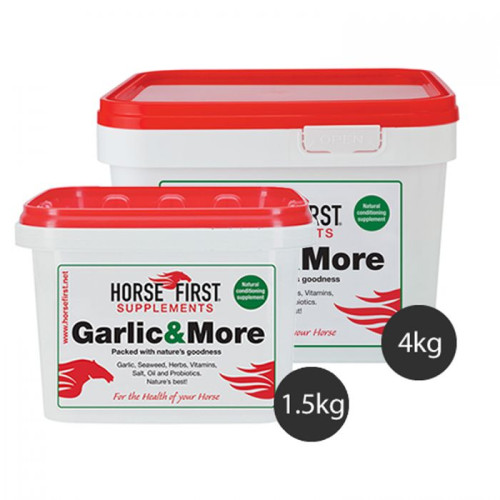Horse First GARLIC  MORE
