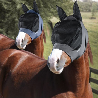 Anti-fly Mask  Horses Lycra