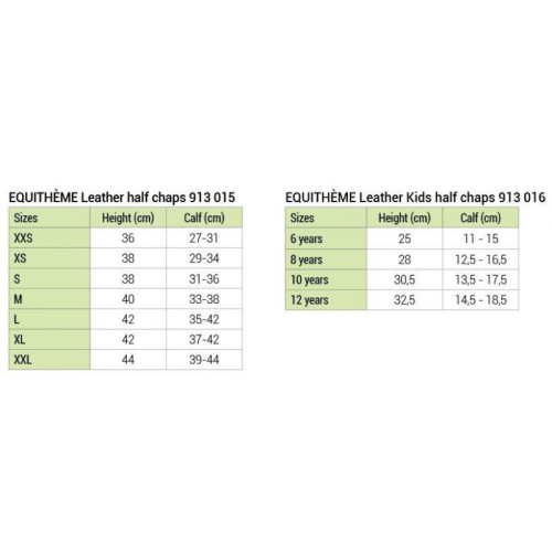 CHAPSI DIN PIELE EQUITHEME 