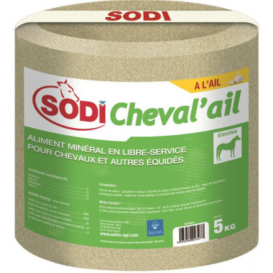 Sare Sodi Cheval cu usturoi