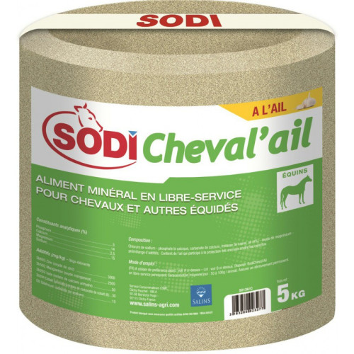 Sare Sodi Cheval cu usturoi