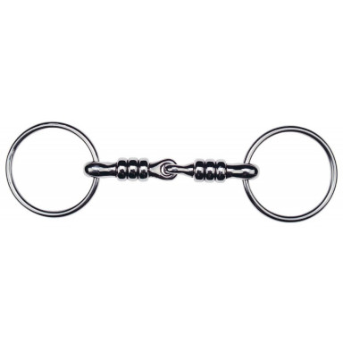 Zabaluta  cu role cherry Feeling Ring Snaffle 