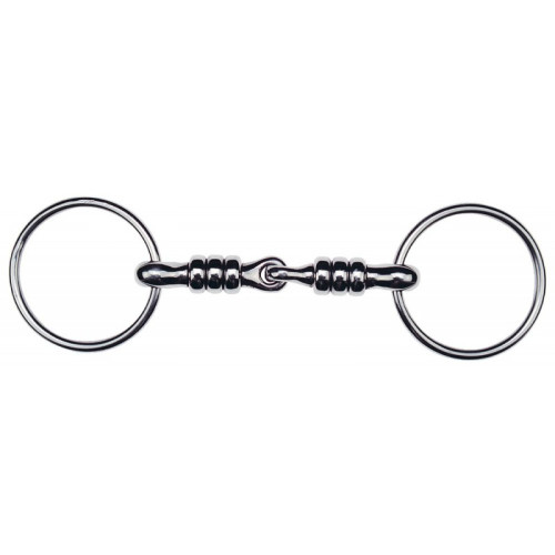 Zabaluta  cu role cherry Feeling Ring Snaffle 