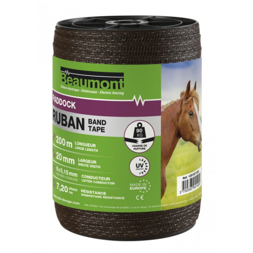 Banda BEAUMONT „Paddock” de 20 mm