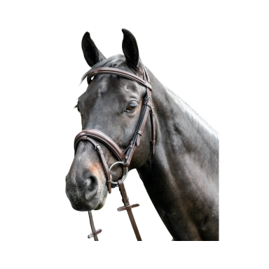 Frâu triplu ridicat din piele