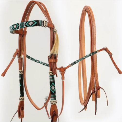 Set Frau + Martingala Western Ponca Pearl 