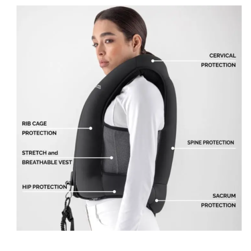 Vesta de protectie pentru echitatie cu airbag Equiline 
