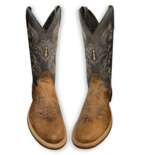 Cizme Western Cowboy gri Old West 