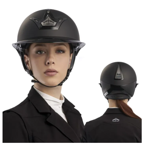 Casca de protectie pentru echitatie Veredus cu vizor polo 